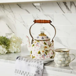 Sale MacKenzie-Childs Sterling Check Enamel Mug