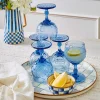 MacKenzie-Childs Sterling Check Enamel Round Tray