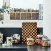 Online MacKenzie-Childs Sterling Check Kitchen Canister - Small