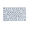 Best MacKenzie-Childs Sterling Check Rug - 3' X 5'