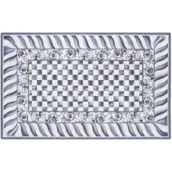 Sale MacKenzie-Childs Sterling Check Rug - 5' X 8'