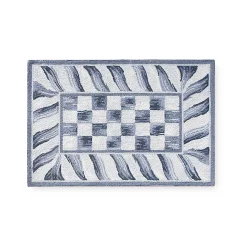 Online MacKenzie-Childs Sterling Check Rug - 2' X 3'