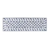 Discount MacKenzie-Childs Sterling Check Rug - 2'6" X 8' Runner