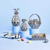Discount MacKenzie-Childs Sterling Stripe Eggs - Set Of 4