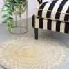 New MacKenzie-Childs Sundance Rug - 3' Round