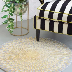 New MacKenzie-Childs Sundance Rug - 3' Round