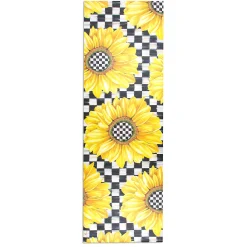 Discount MacKenzie-Childs Sunflower Floor Mat - 2'6" X 8' Runner
