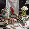 MacKenzie-Childs Supper Club Trio - Courtly Check
