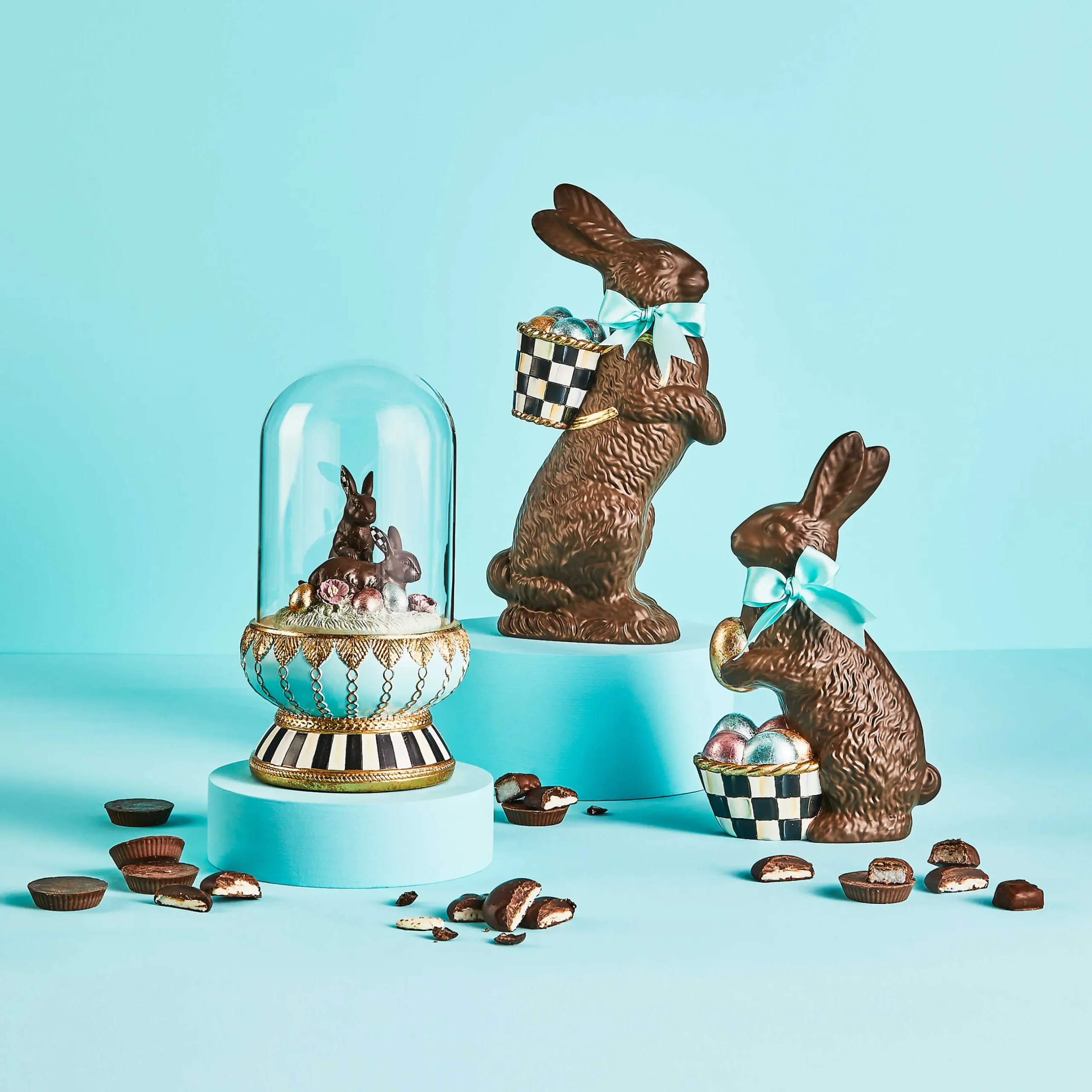 Outlet MacKenzie-Childs Sweet Shop Bunny Cloche