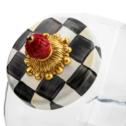 Best MacKenzie-Childs Sweets Jar With Courtly Check Enamel Lid