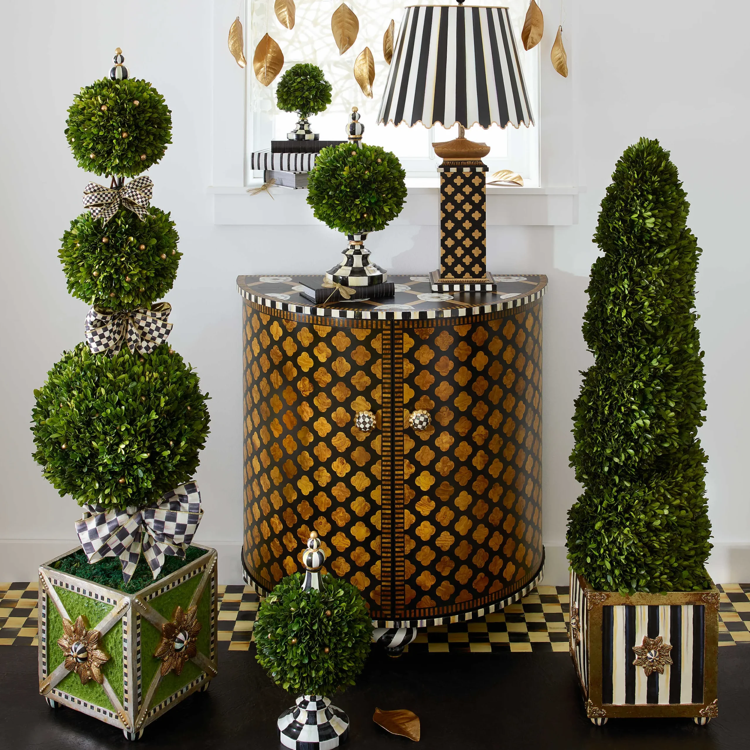 Online MacKenzie-Childs Swirl Topiary