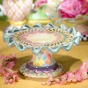 Sale MacKenzie-Childs Taylor Fluted Cake Stand - Odd Fellows