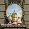 Clearance MacKenzie-Childs Taylor Globe Canister - Odd Fellows