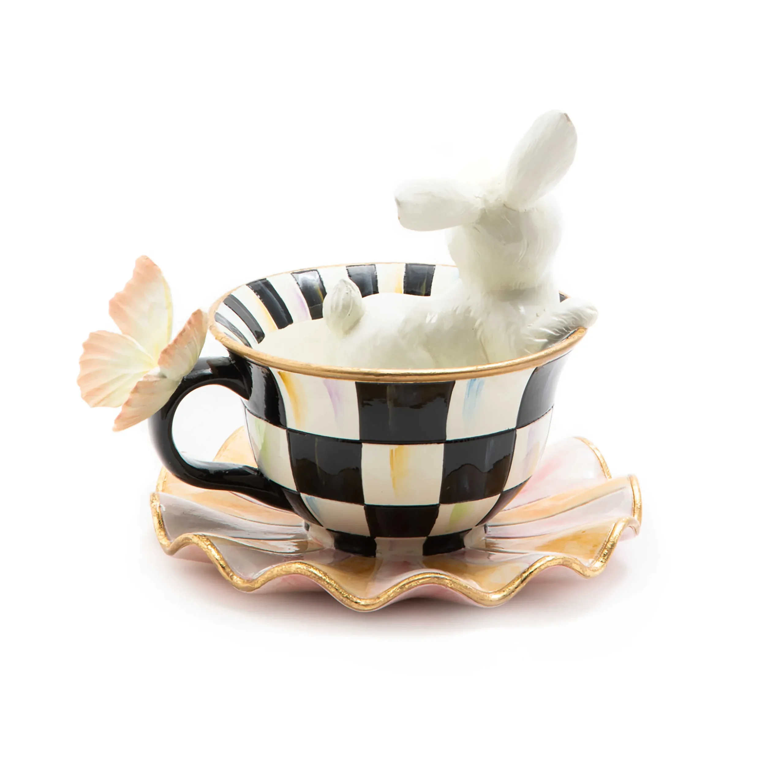 Outlet MacKenzie-Childs Teacup Bunny