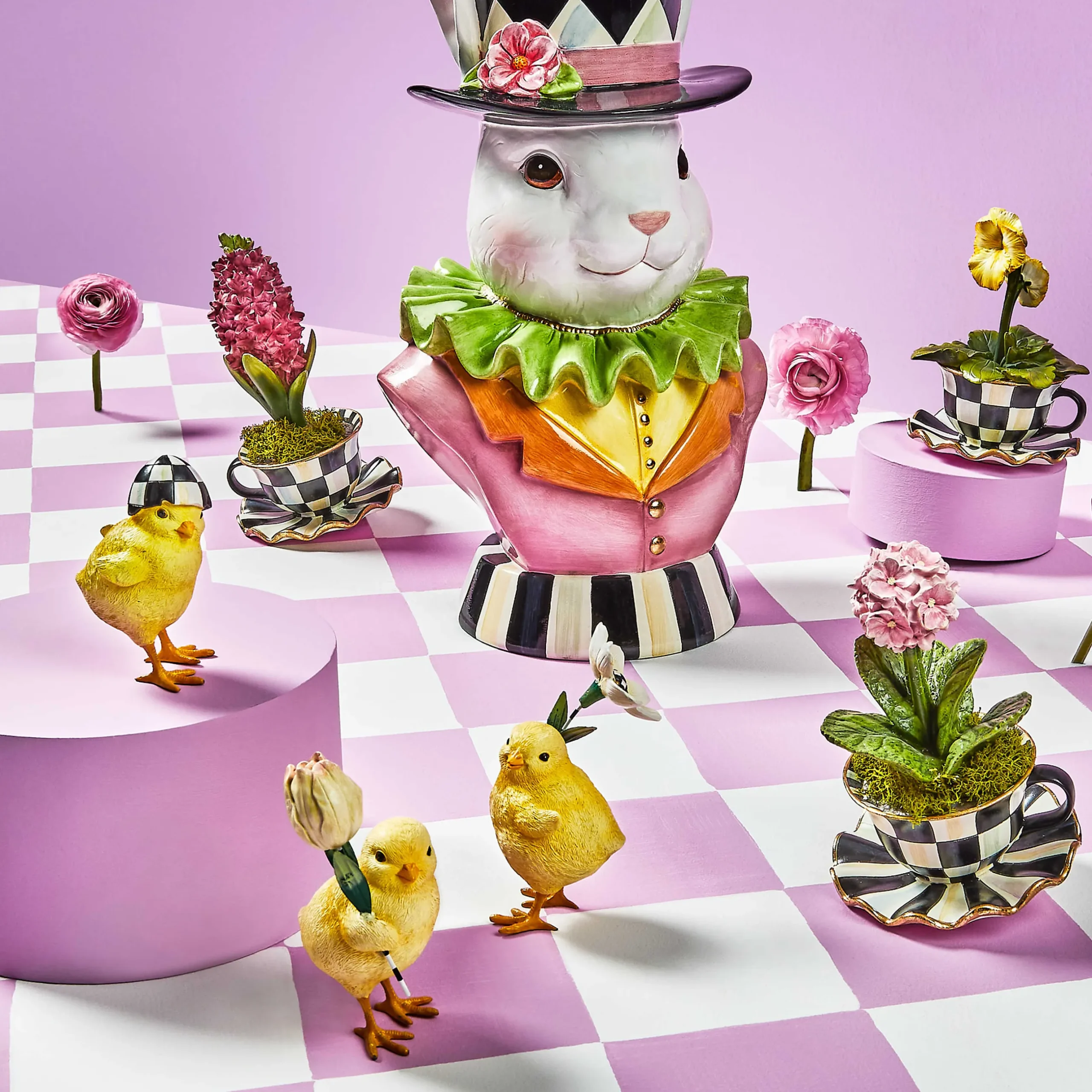 Discount MacKenzie-Childs Teacup Primrose