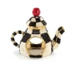 Discount MacKenzie-Childs Tea Kettle Napkin Ring - Courtly Check