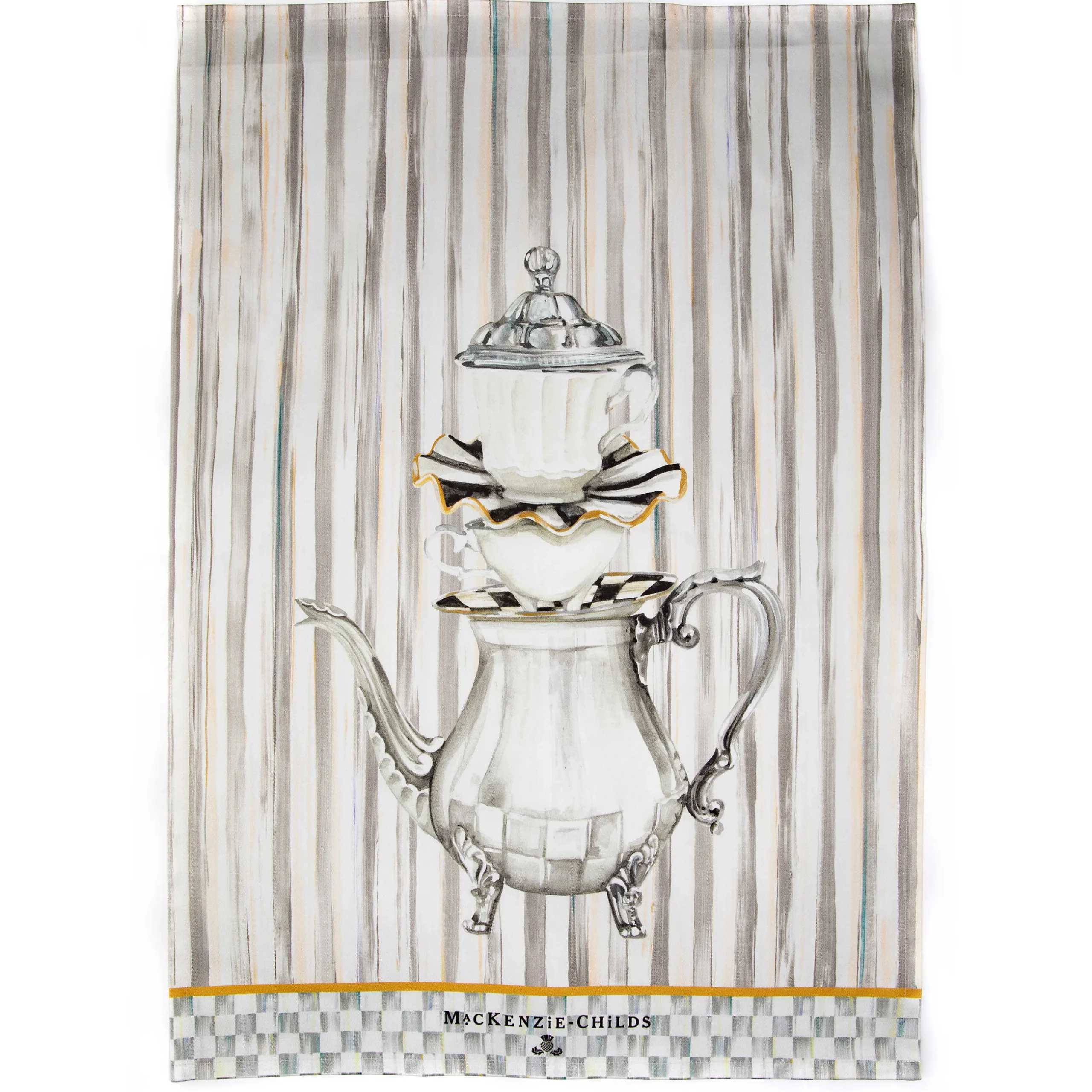 Outlet MacKenzie-Childs Tea Pot Dish Towel