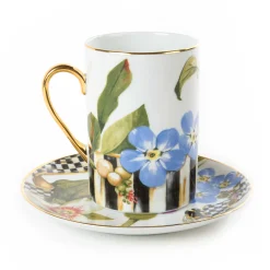 Online MacKenzie-Childs Thistle & Bee Bread & Butter Plate