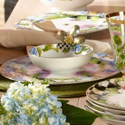New MacKenzie-Childs Thistle & Bee Charger