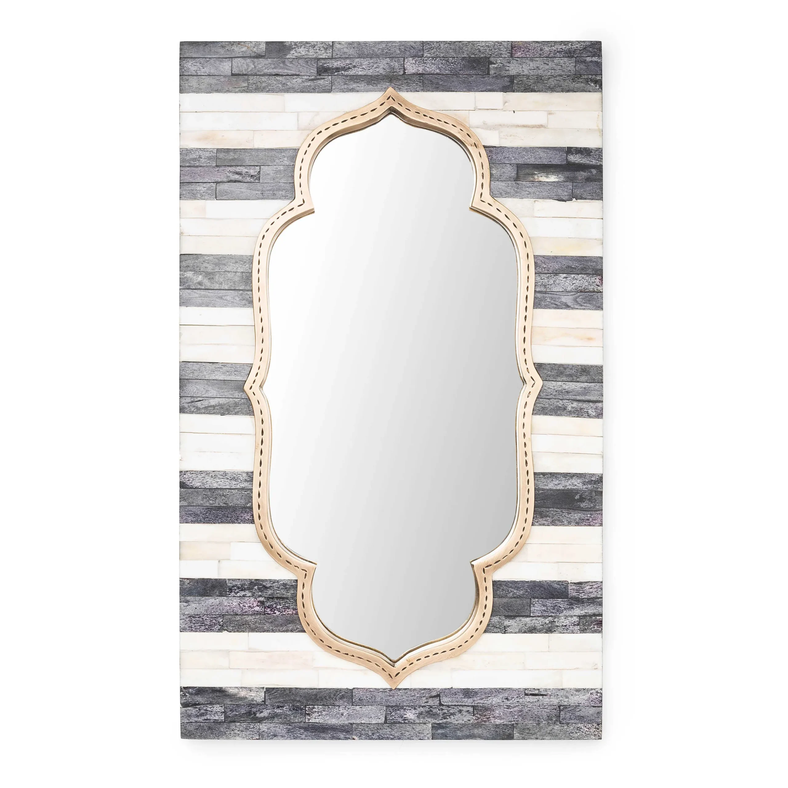 Best MacKenzie-Childs Tigris Accent Wall Mirror