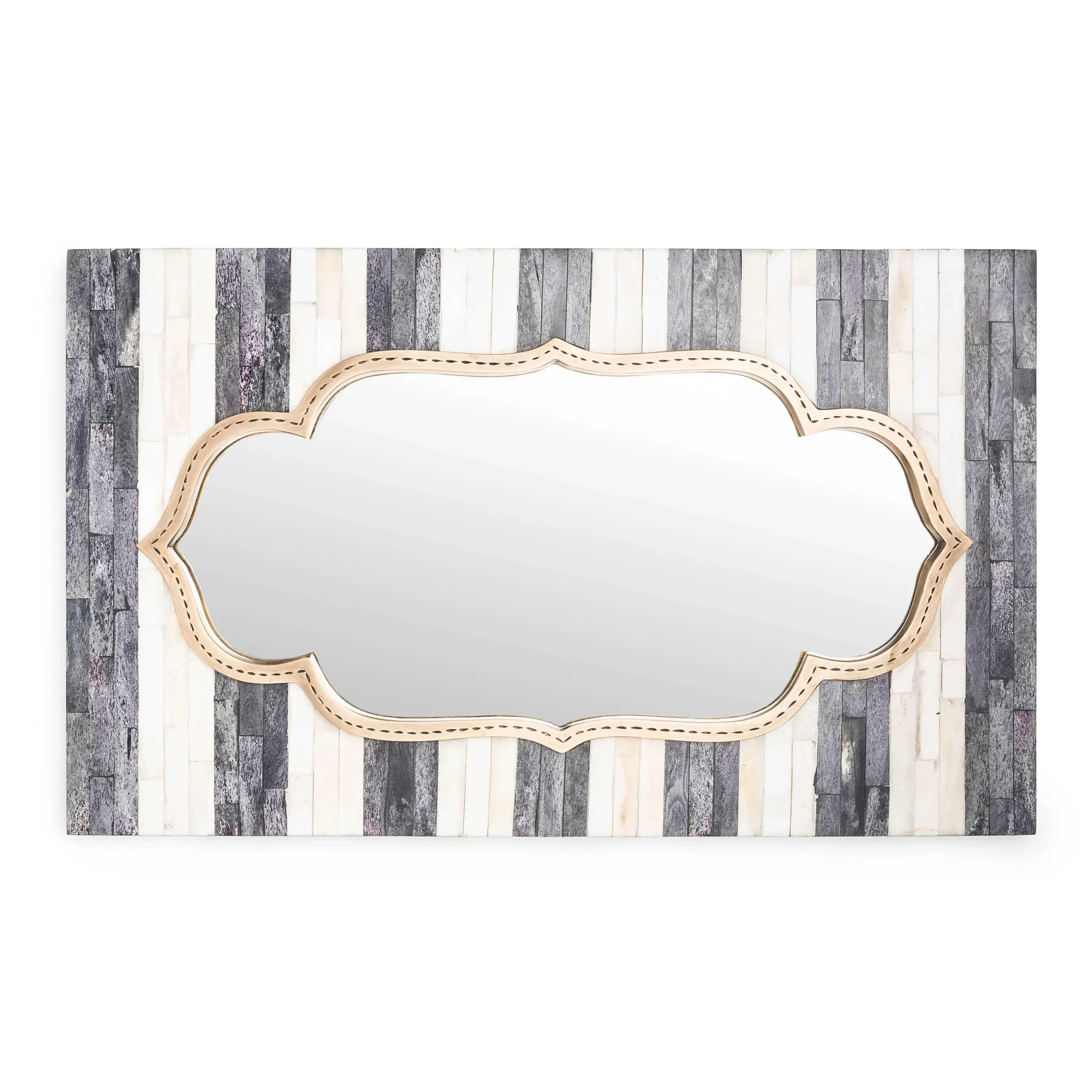 Best MacKenzie-Childs Tigris Accent Wall Mirror