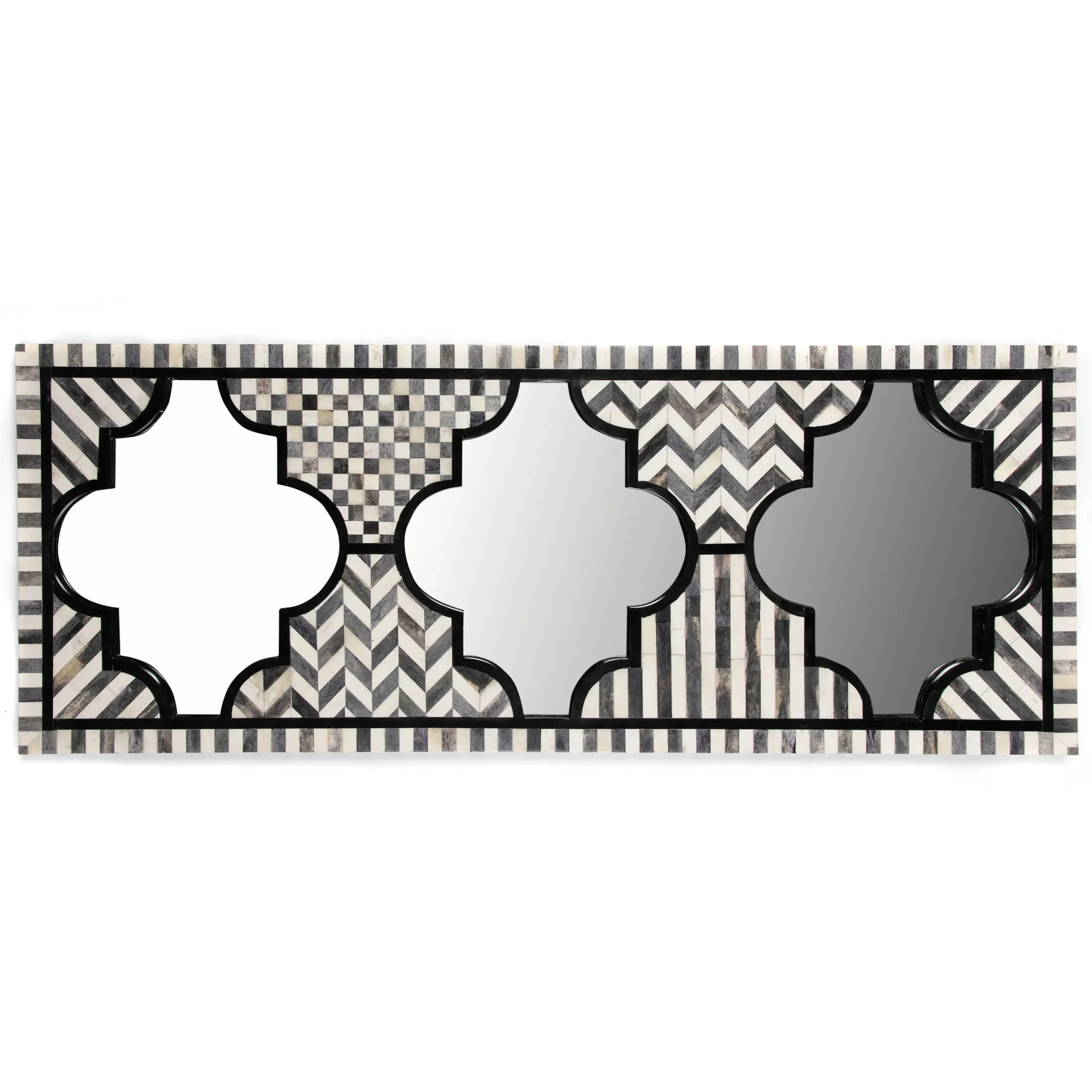 Clearance MacKenzie-Childs Tigris Rectangular Mirror