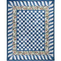 Best MacKenzie-Childs Truly Royal Check Rug - 8' X 10'
