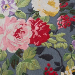 New MacKenzie-Childs Tudor Rose Rug - 8' X 10'
