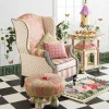 Discount MacKenzie-Childs Tudor Rose Rug - 2'3" X 3'9"