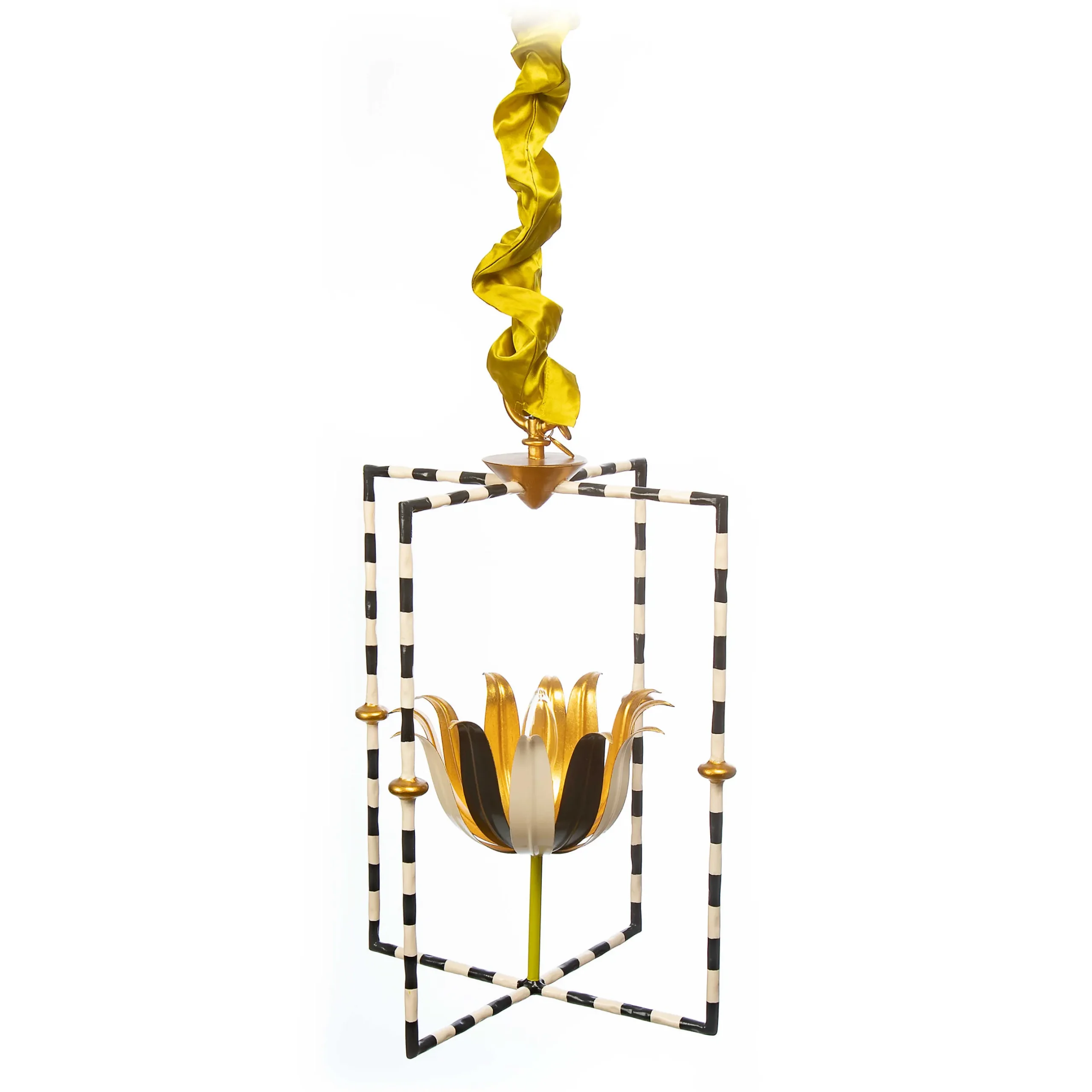 New MacKenzie-Childs Tulip Lantern Pendant Lamp