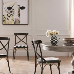 Outlet MacKenzie-Childs Tuscan Farm Pedestal Table