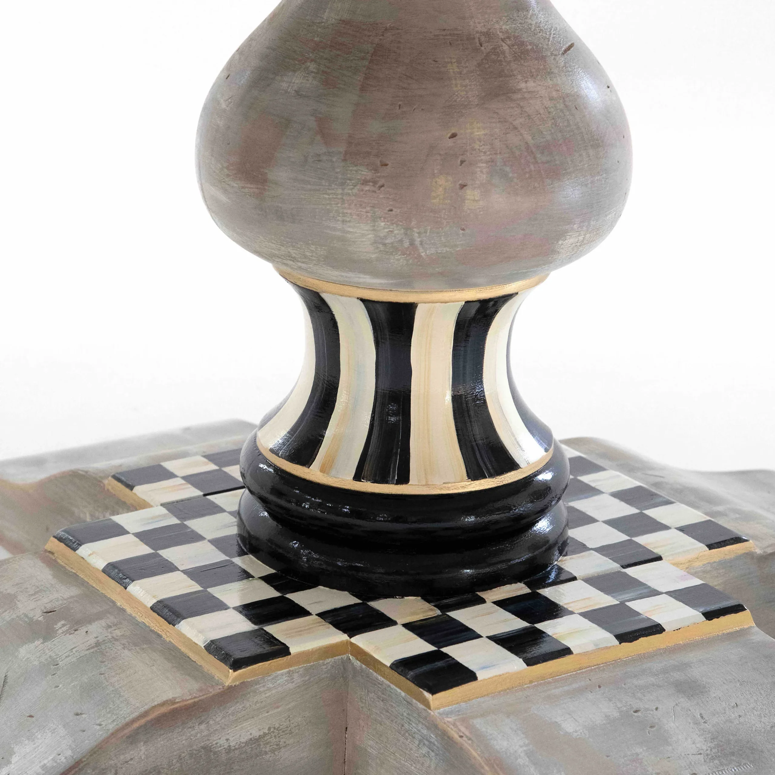 Outlet MacKenzie-Childs Tuscan Farm Pedestal Table