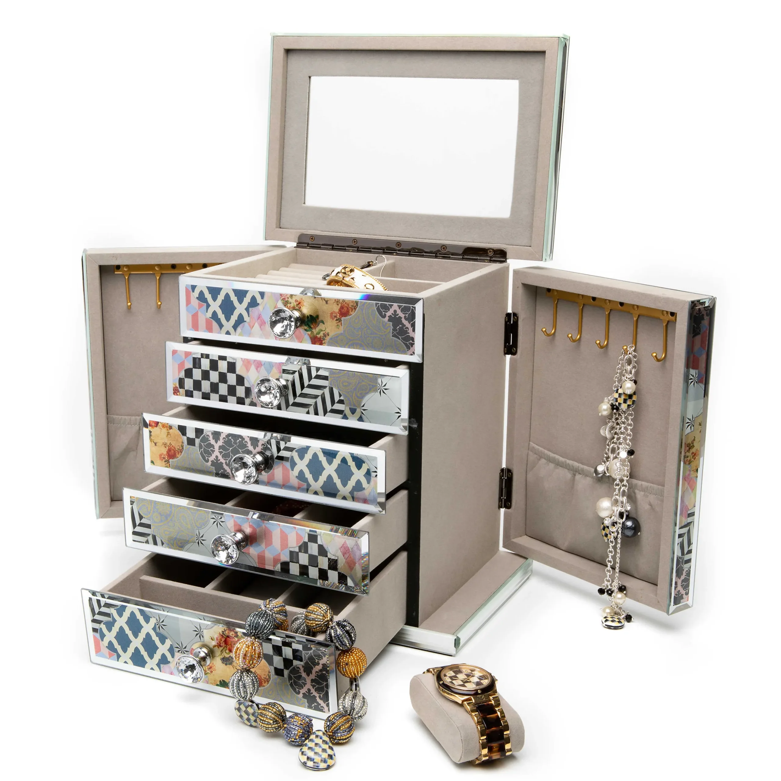 MacKenzie-Childs Venezia Jewelry Armoire