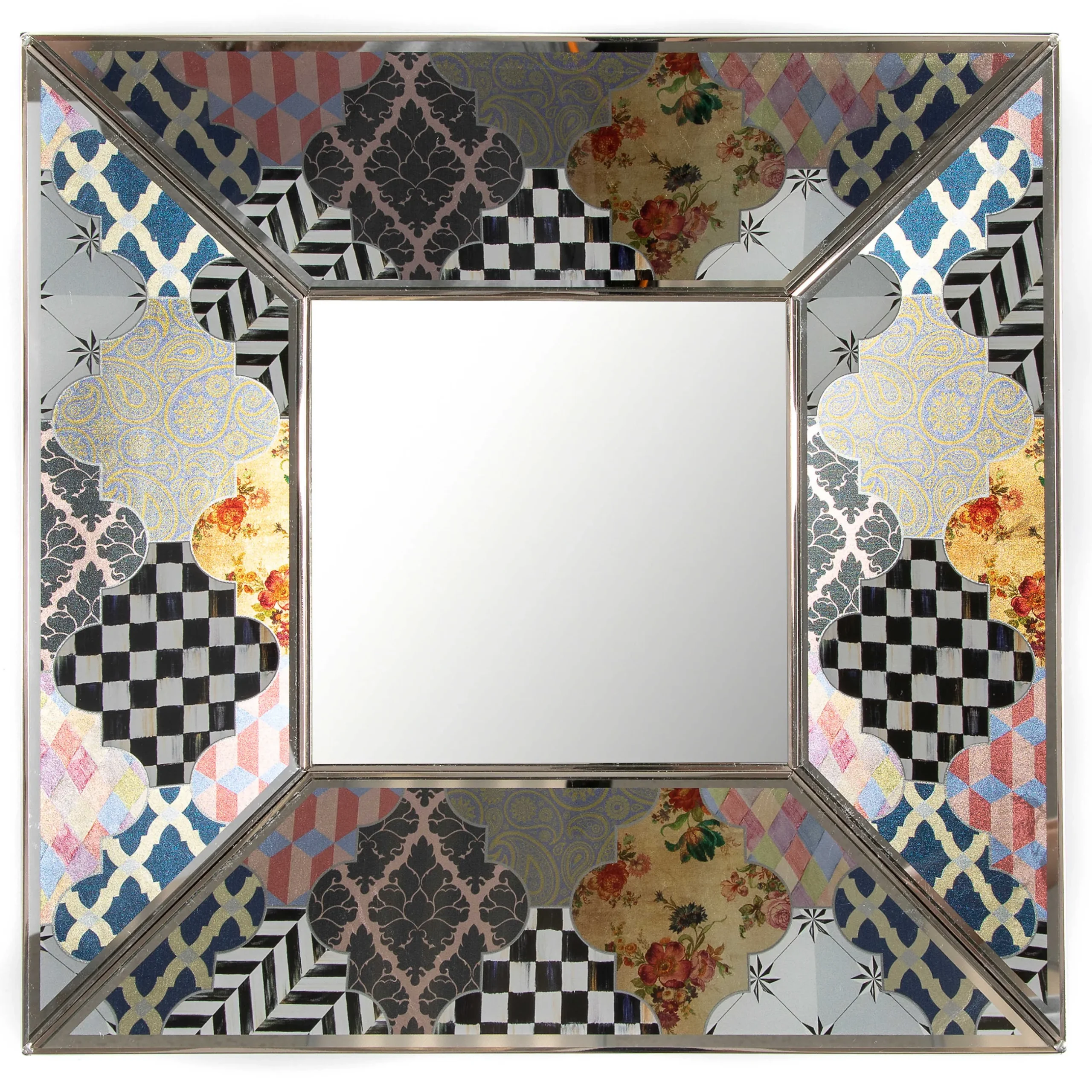 Best MacKenzie-Childs Venezia Square Mirror