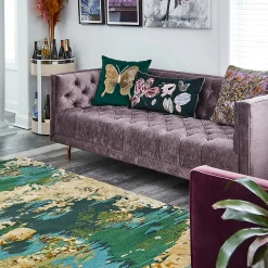 Online MacKenzie-Childs Verdant Dream Rug - 5' X 8'