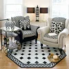 Best MacKenzie-Childs Westminster Hair On Hide Rug - 6' Octagon - White