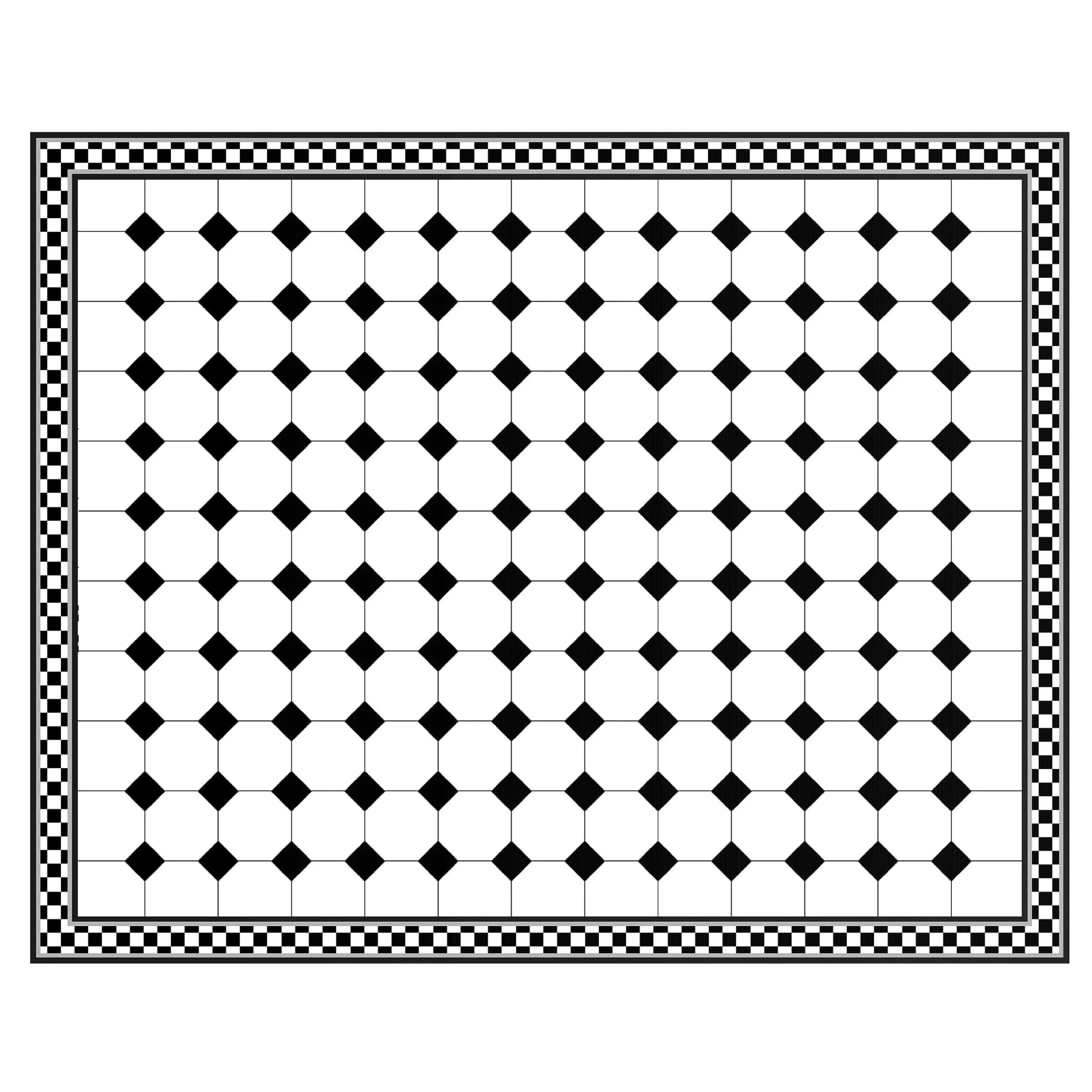 MacKenzie-Childs Westminster Hair On Hide Rug - 8' X 10' - White