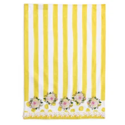 Sale MacKenzie-Childs Wildflowers Dish Towel - Yellow