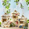Hot MacKenzie-Childs Wildflowers Enamel Large Canister - Green