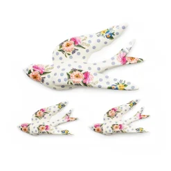 Clearance MacKenzie-Childs Wildflowers Swallowtail Wall Decor - Blue