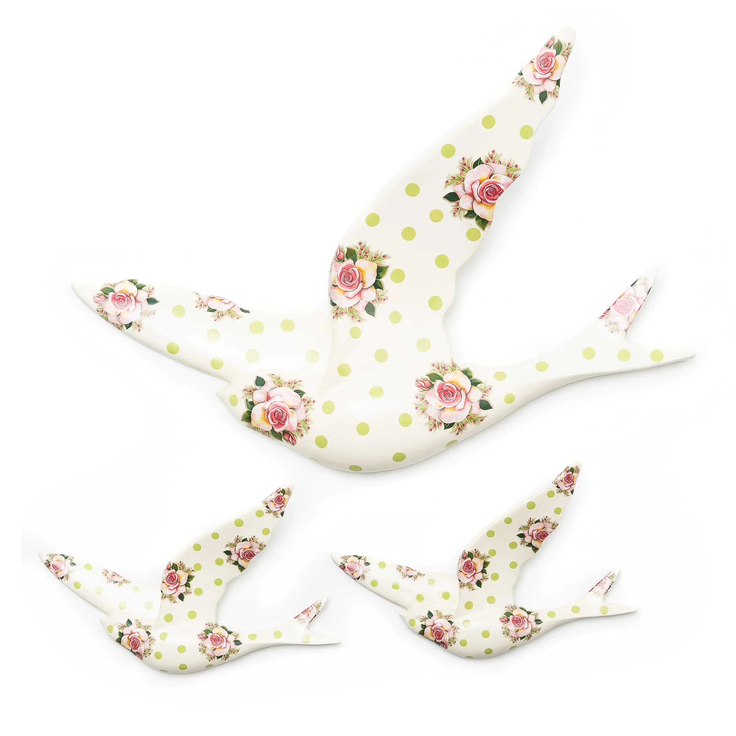 Hot MacKenzie-Childs Wildflowers Swallowtail Wall Decor - Green