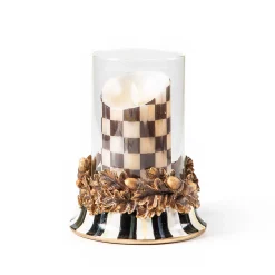MacKenzie-Childs Woodland Pillar Candle Holder