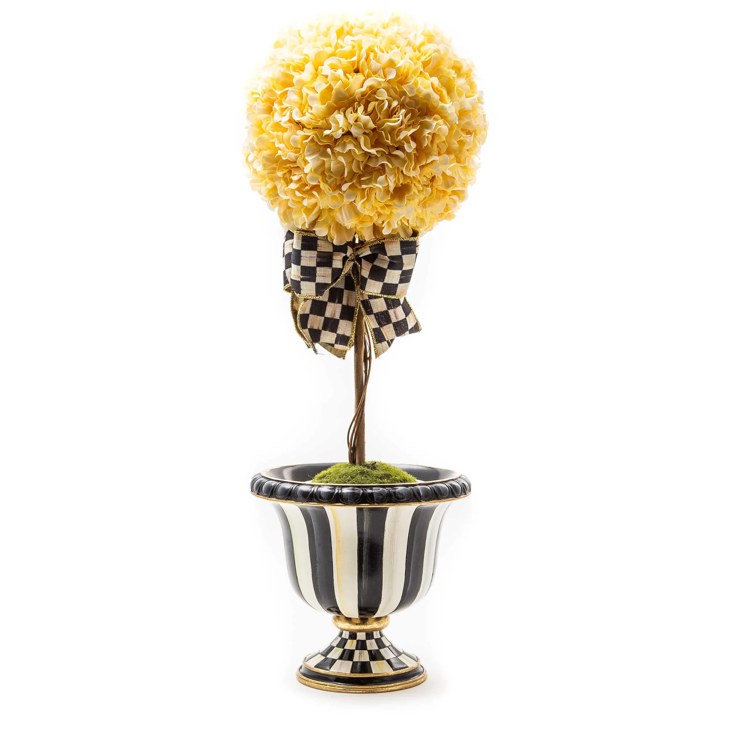 Sale MacKenzie-Childs Yellow Topiary Drop In - Small